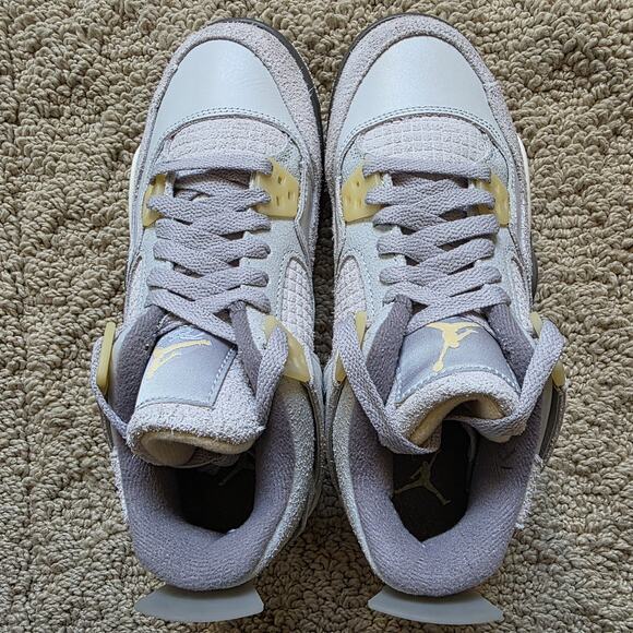 Air Jordan 4 Retro SE Mid Craft Pre-Owned Sz 4Y - Picture 5 of 8